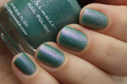 Lac de unghii kbshimmer - teal o altă coadă - ann sokolova