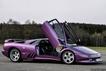 Lamborghini diablo - preț, fotografie, video, caracteristici lamborghini diablo, vt, sv, gt, vttt