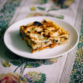 Lasagna, 111 de rețete cu fotografii pe site-uri - panouri-alimentare