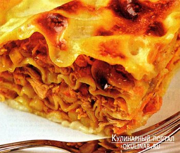 Lasagna - rețete culinare cu fotografii simple și ușor de pregătit