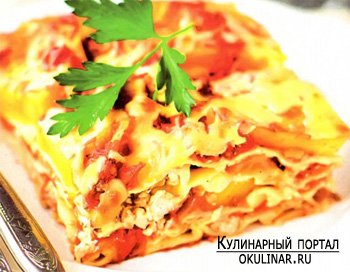 Lasagna - rețete culinare cu fotografii simple și ușor de pregătit