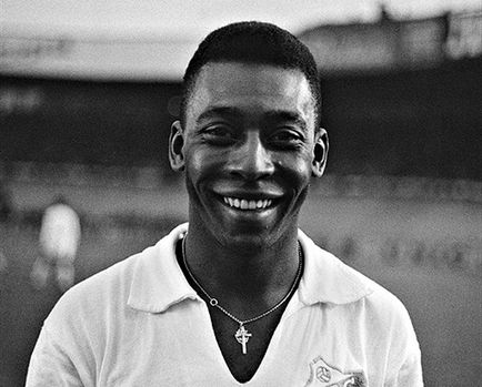 Legendarul jucător de fotbal al echipei naționale braziliene pele