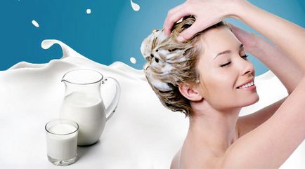 Маски для волосся з кислого молока догляд за локонами в домашніх умовах