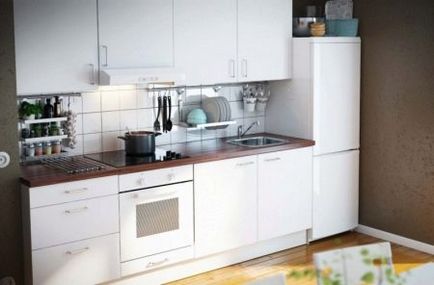 Меблі для маленької кухні (90 фото) як розставити кухонні меблі на площі 6 кв