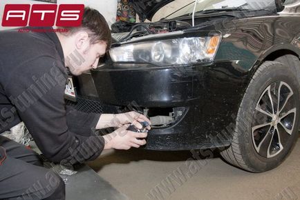 Mitsubishi lancer x ptf și instalarea spoilerului