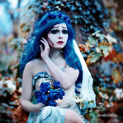 Divat és stílus kép a halott Halloween nevestamoda, design tippek, hírek (divat) Divat és stílus kép a halott Halloween nevestamoda, tervezés, tanácsadás, hírek