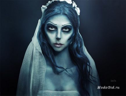 Divat és stílus kép a halott Halloween nevestamoda, design tippek, hírek (a képen) Divat és stílus kép a halott Halloween nevestamoda, tervezés, tanácsadás, hírek
