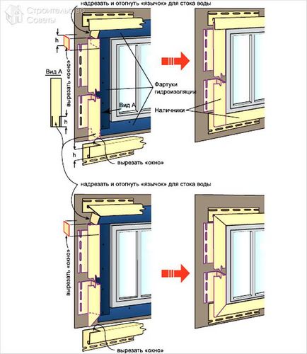 Montarea siding-ului - instrucțiuni video