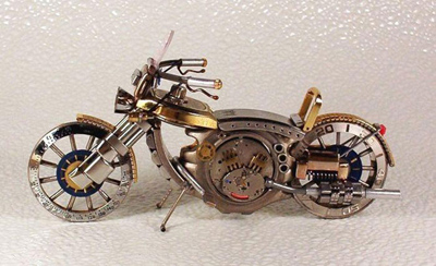 Мотоцикли зі старих годин, своїми руками
