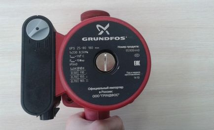 Grundfos keringető szivattyú fűtési rendszerek, berendezések jellemzőinek Grundfos