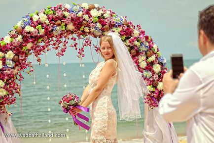 Ceremonia de nuntă ieftină în Pattaya, nunta în Thailanda