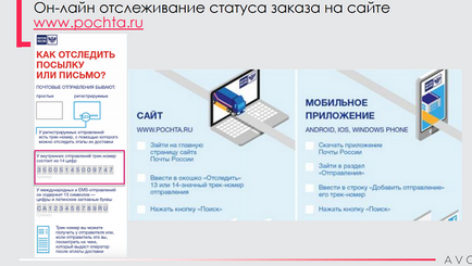Нові умови доставки замовлень ейвон на пошту, avon офіційний сайт ейвон росія