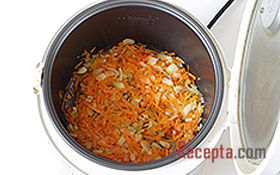 Нут з куркою і гарбузом в мультиварці - покроковий фото рецепт приготування