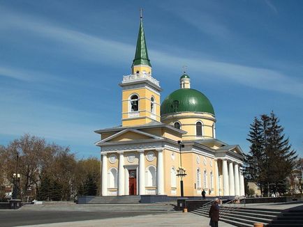 Омськ - історична довідка омський острог, злиття двох річок, Іртиш, Омь, Омка, Тарський ворота,