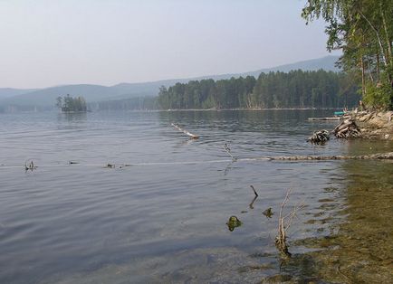 Lacul turgoyak, odihnă-te