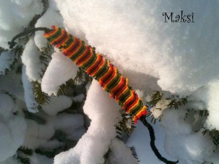 Плетемо фенечку з бахромою - ярмарок майстрів - ручна робота, handmade