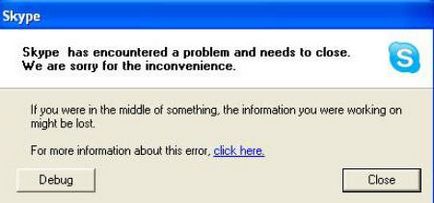 De ce skype nu deschide cauza și rezolva problema