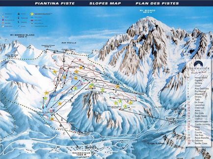 Популярні гірськолижні курорти італії карта, опис і як дістатися