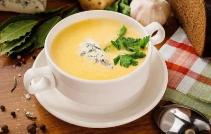 O rețetă pas cu pas pentru supă de brânză, secretele alegerii ingredientelor și