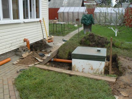 Regulile pentru instalarea unui rezervor septic pe site