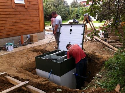 Regulile pentru instalarea unui rezervor septic pe site