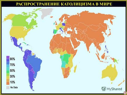 Prezentarea catolicismului Catolicismul este forma cea mai răspândită a creștinismului