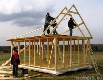 Aplicăm tehnologia de construcție a cadrelor în construcția unei băi, cât de repede și de construit din punct de vedere economic