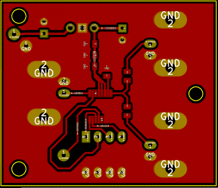 Simplificator de frecvență multiplicator pe ics601-01