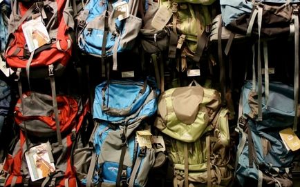 Pюкзак для походу типи рюкзаків, обсяг, рекомендації по вибору
