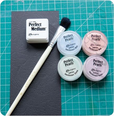 Lucrul cu mini misters și perle perfecte perfect, scrapbooking pe