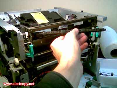 Розбирання принтера нр lj1320 для заміни термоплівка