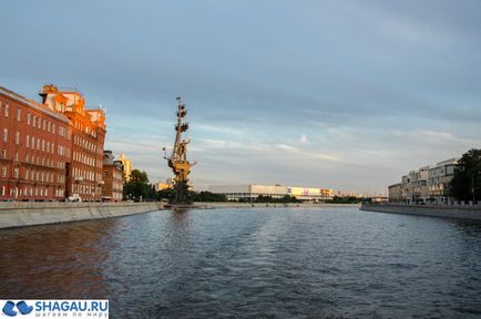 Excursii cu barca pe râul Moscova 2017 prețurile de unde pleacă, vârful