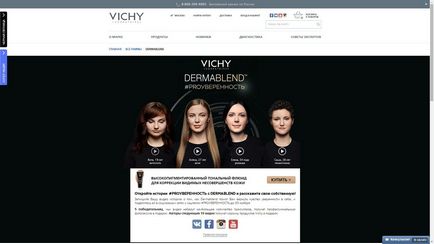 Reklámkampány Vichy