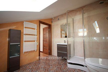 Turn-key reparatii baie în preț Moscova
