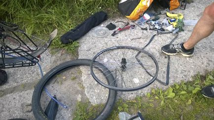 Repararea bicicletelor în teren, ciclism