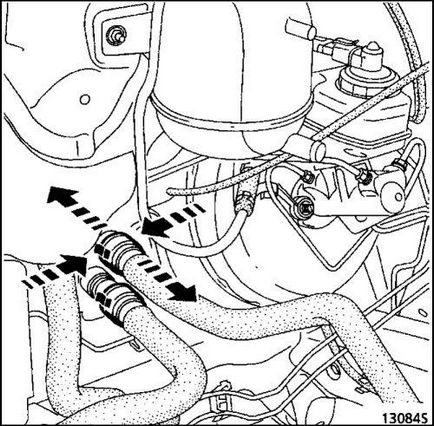 Renault kangoo, încălzirea și ventilarea cabinei, reno kangoo