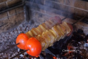 Reteta pentru kebab shish de la slănină 