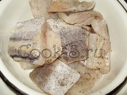 Риба під вершковим соусом - покроковий рецепт з фото, страви з риби і морепродуктів