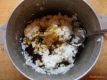Рис з соєвим соусом і спеціями рецепт з фото