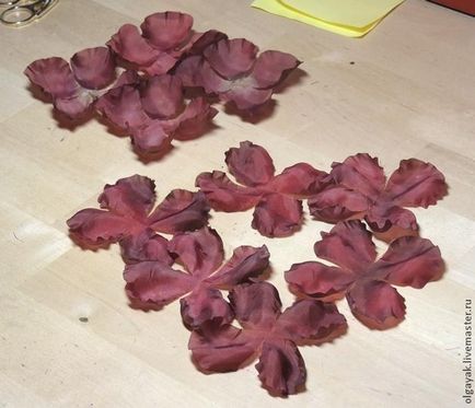 Rosa szövet (szövet) Rose készült ruhát