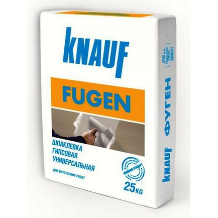 Putty consum Knauf pe 1 m2
