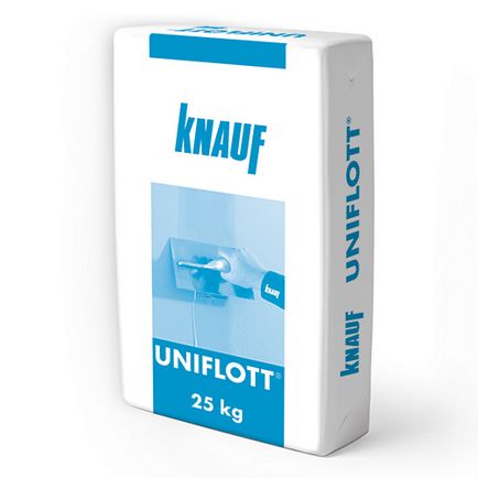 Putty knauf unifloth specificații tehnice, manual de instrucțiuni video, foto, recenzii
