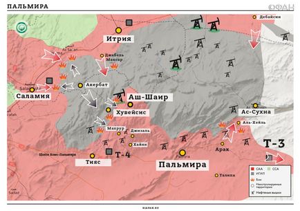 Siria rezultatele zilei de pe 9 august vks rf a asigurat captarea depozitului de joc în Khomsa, teroriștii au început