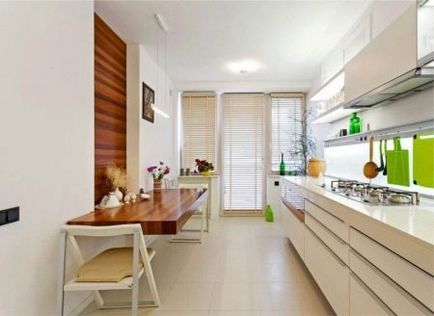 Összecsukható szék a konyhában (76 fotó) Folding bar konyha Fémmodell