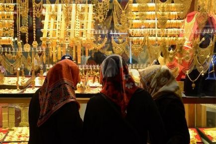 Cât de mult este aurul în Turcia bijuterii turcești celebre