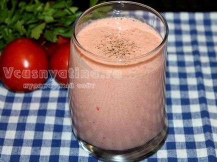 Smoothies de reteta de rosii cu fotografie