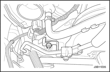 Demontarea generatorului Chevrolet Lacetti chevrole lachetti (deu genra)