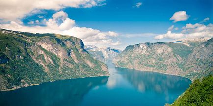 Sognefjord în Norvegia, atracții turistice