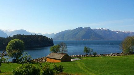 Sognefjord Norvégia látnivalók