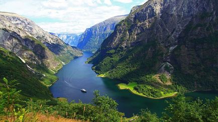 Sognefjord în Norvegia, atracții turistice